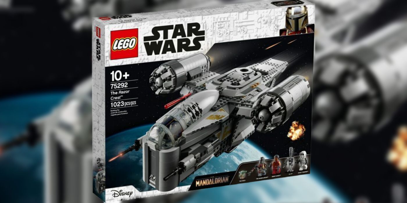 The Mandalorian's Razor Crest Lego Star Wars box