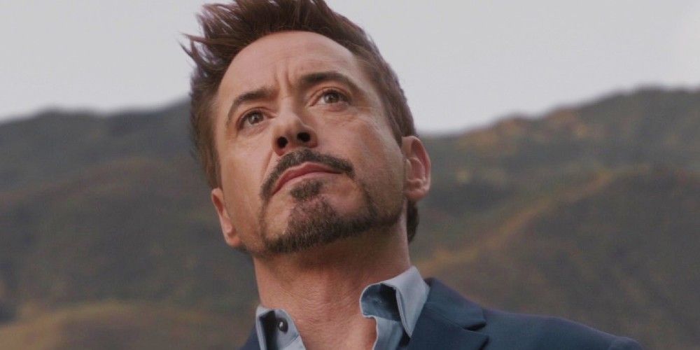 Tony takes one last look at his old home in Iron Man 3
