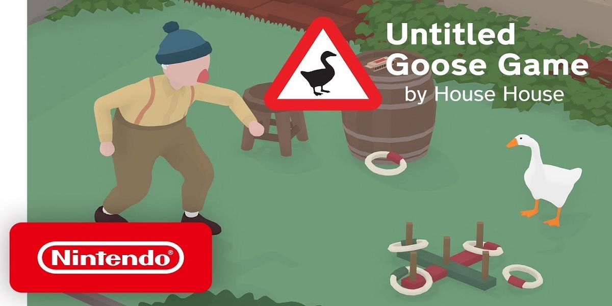 Untitled Goose Game for the Nintendo Switch