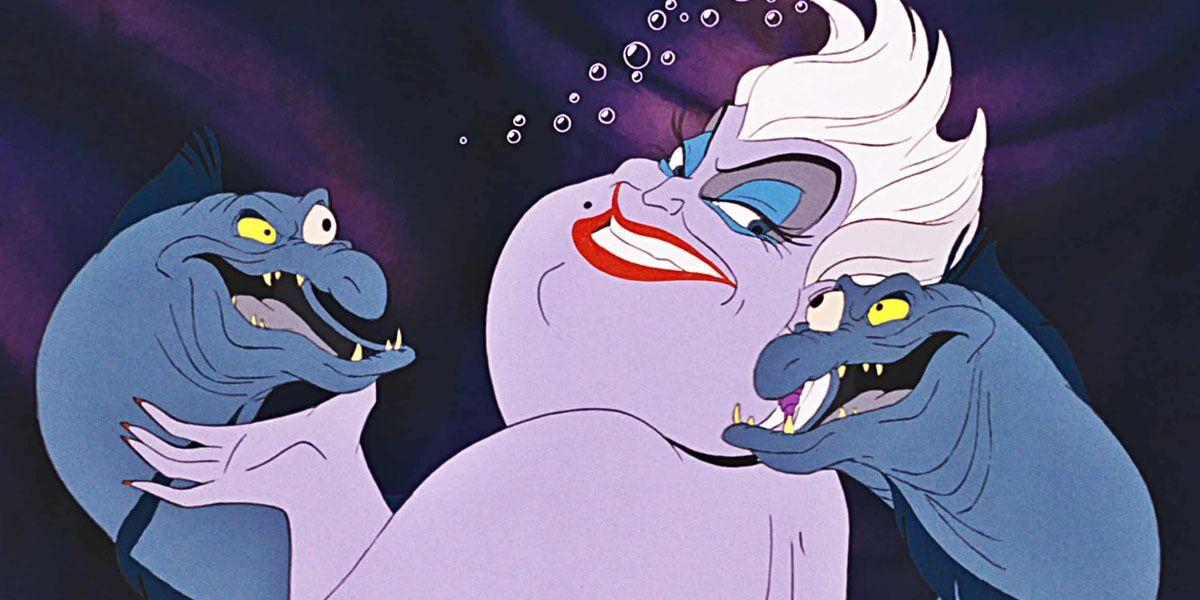 Ursula, Flotsam, And Jetsam In The Little Mermaid