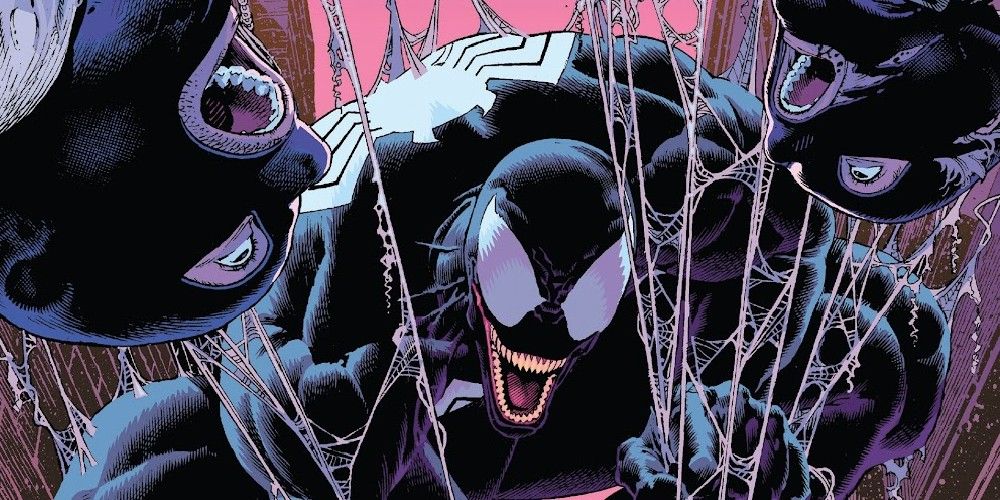 Marvel Comics' Venom ties up some criminals in Venom: Lethal Protector (2022) #2