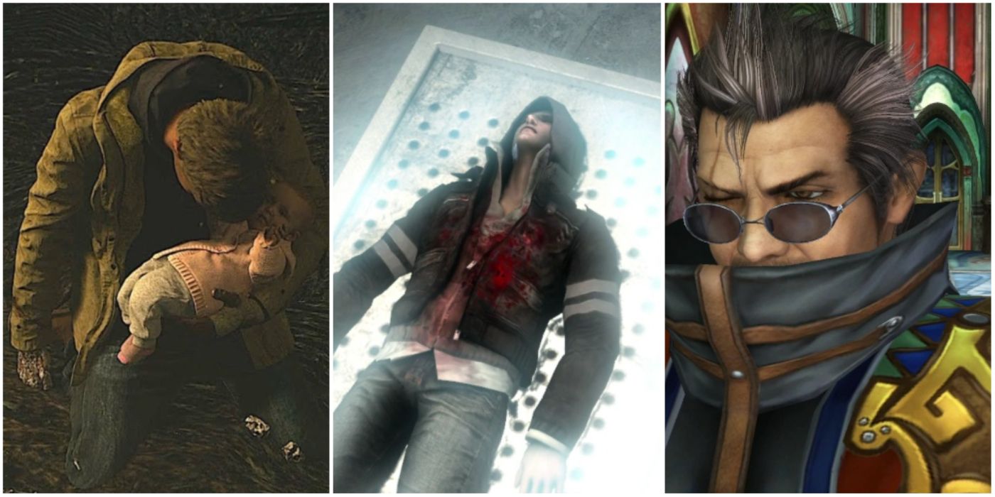 Video game characters who are dead all along list featured image Ethan Winters, Resident Evil; Alex Mercer, Prototype; Auron, Final Fantasy X