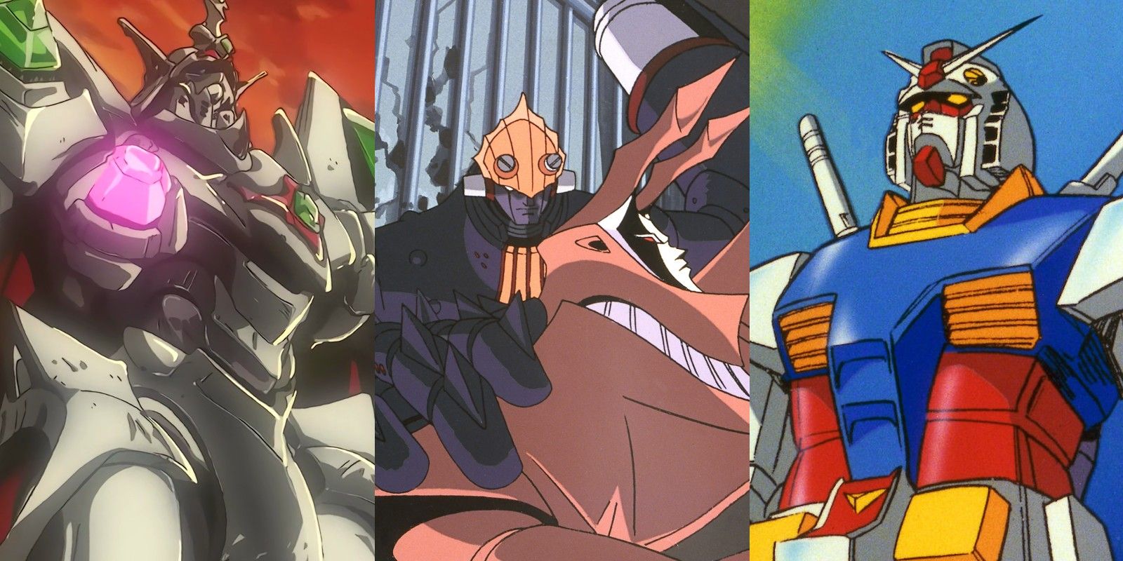 Vision of Escaflowne, The Big O, and Mobile Suit Gundam