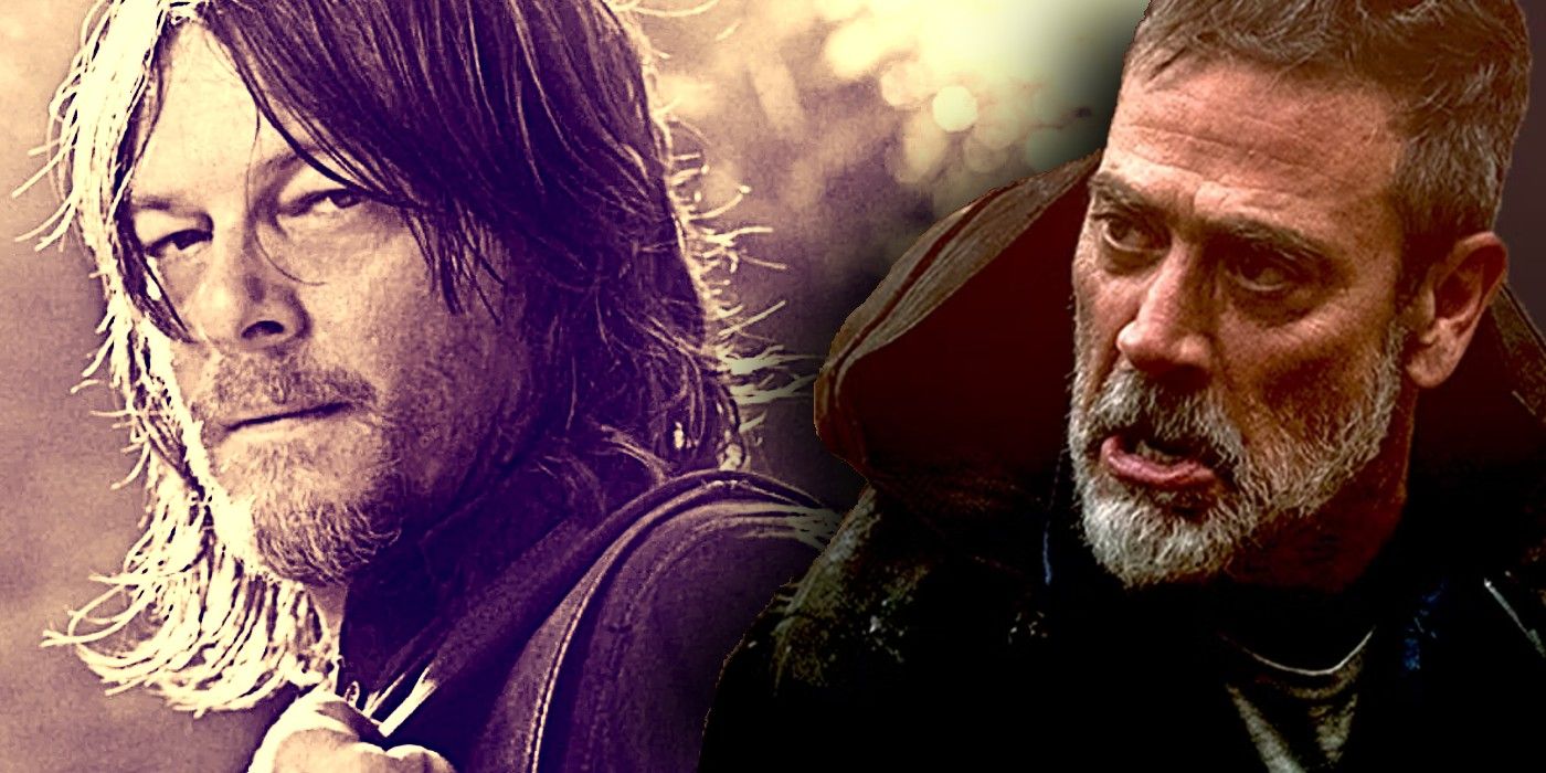 Walking Dead Daryl and Negan