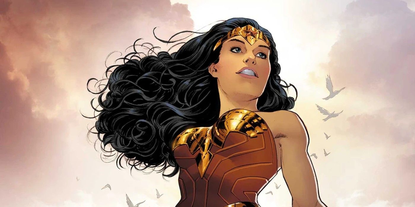 Wonder Woman smiles in DC Rebirth