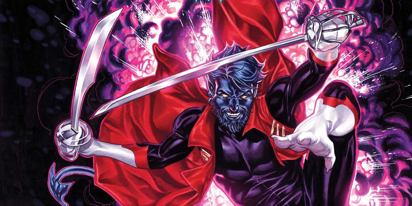 The Immortal X-Men's Nightcrawler teleporting in for an attack from Marvel Comics