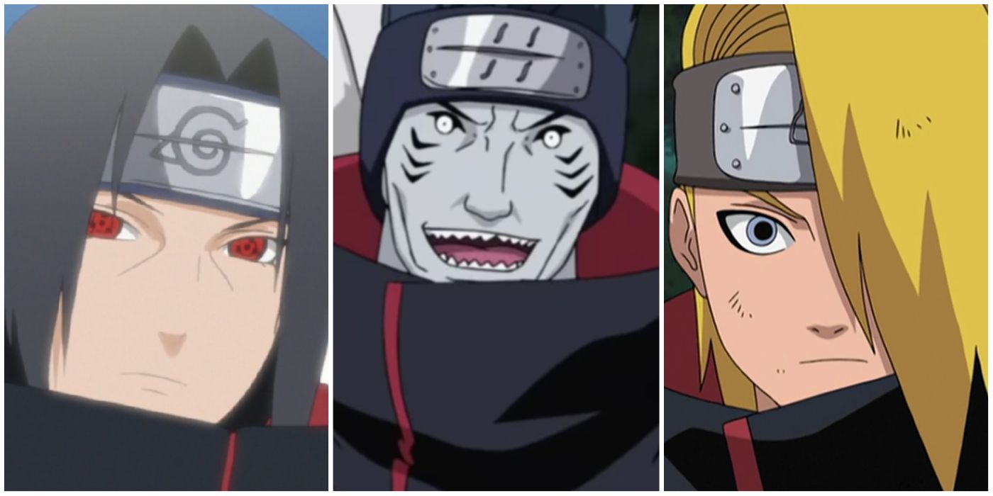 Ranking do akatsuki mais forte de Naruto