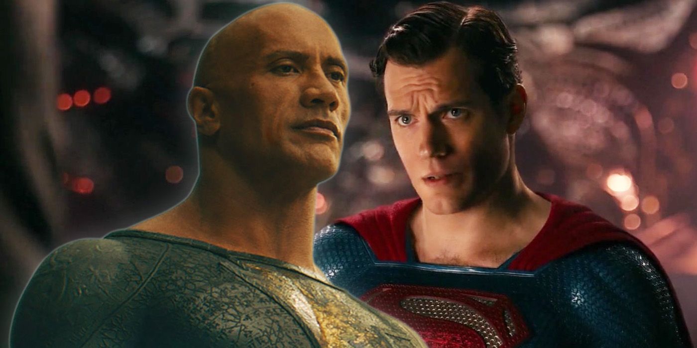 Dwayne Johnson Wants Henry Cavill's Superman In Black Adam 2