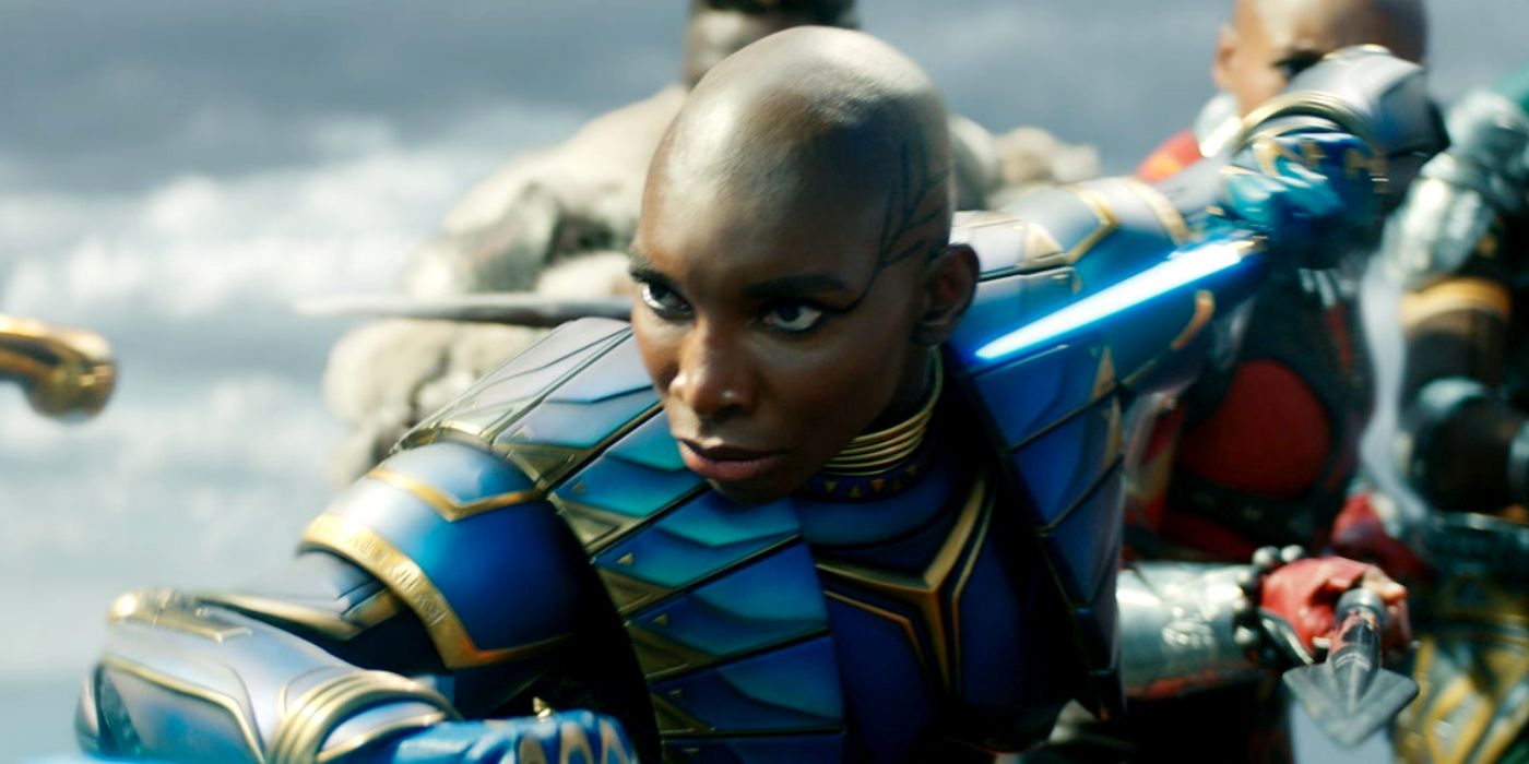 Michaela Coel's Aneka in Black Panther: Wakanda Forever ready to fight in her Midnight Angel suit