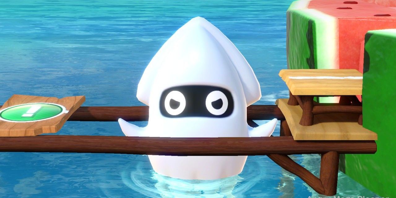 A Big Blooper in Super Mario Party