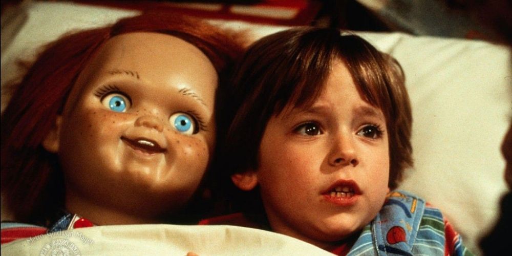 Chucky and Andy in Child's Play.