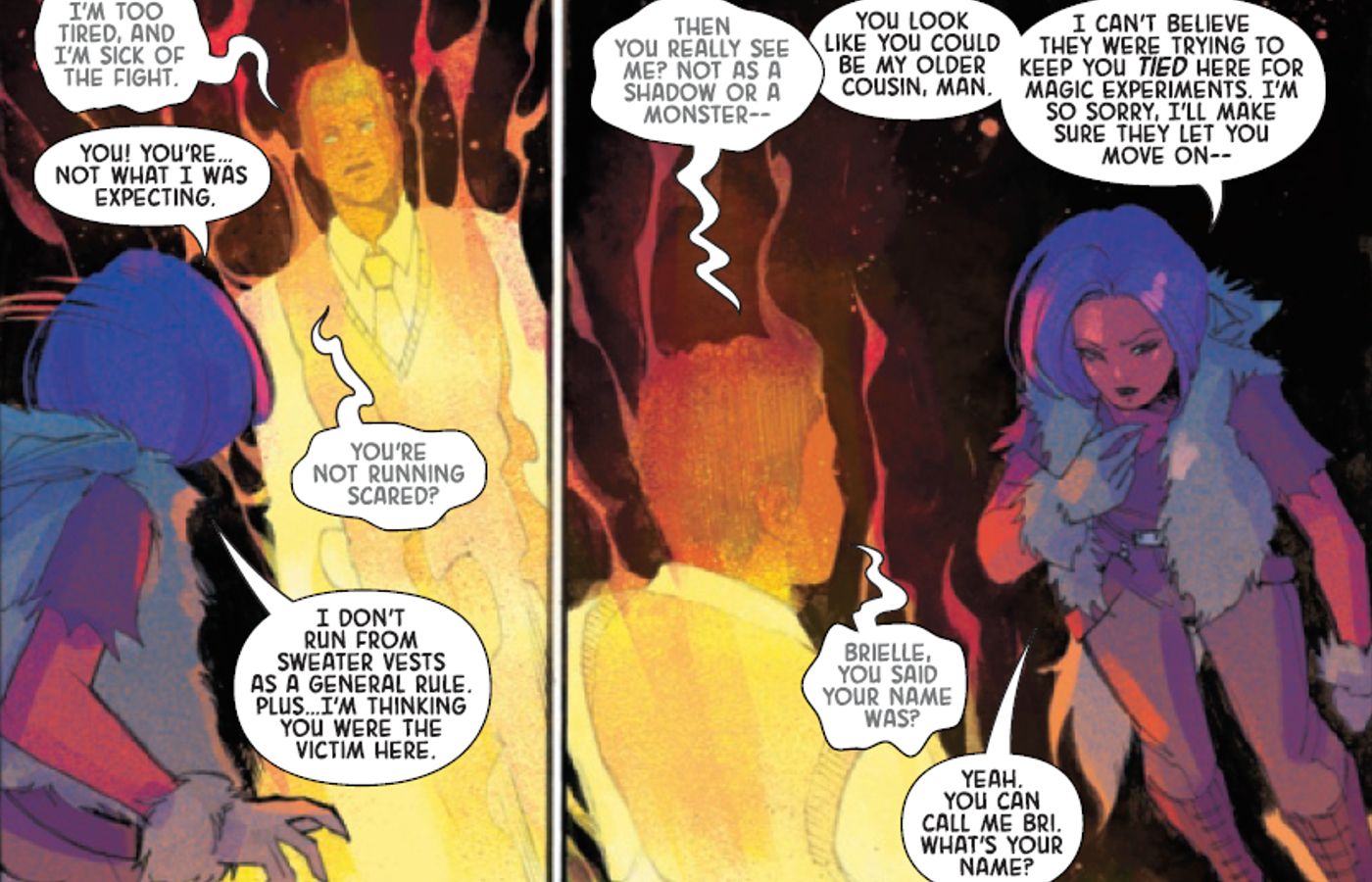 Blade's Daughter Gets a Haunting Introduction