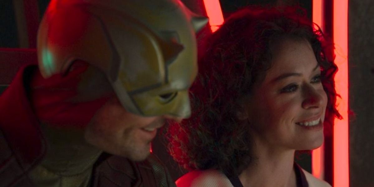 Daredevil smiles at Jen Walters in She-Hulk: Attorney at Law.
