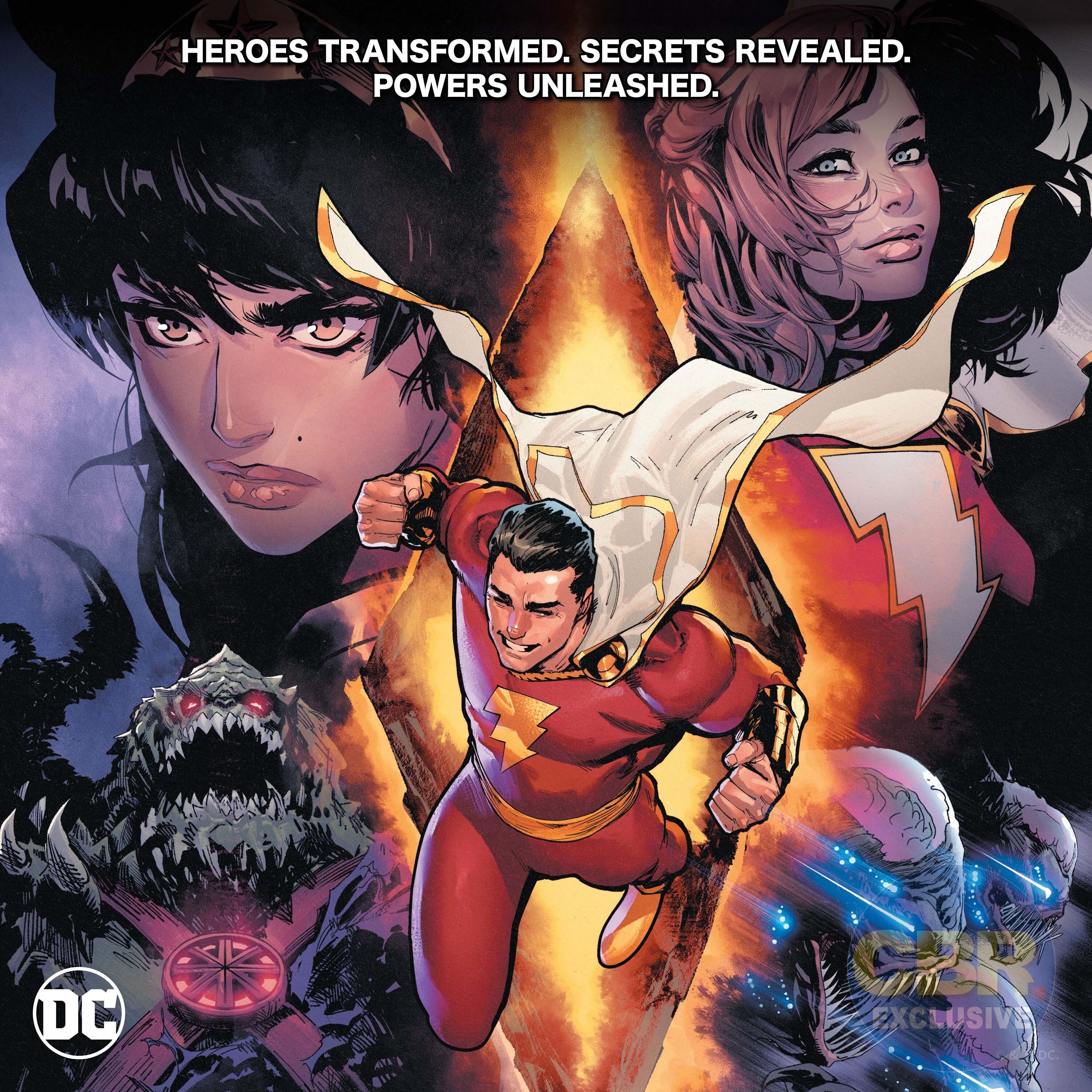 DC Teases Major Shazam Changes and a Monstrous Martian Manhunter Development