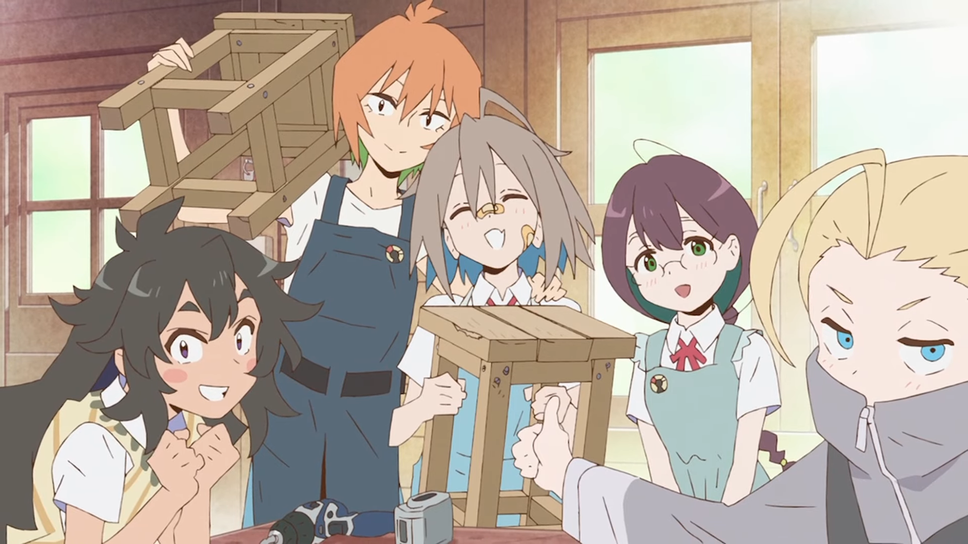 Honey's Anime on X: Cute girls doing DIY!? Yes! in the Do It Yourself anime! Coming soon  #DIY #animenews #newanime  #comingsoon #animegirls #sliceoflife #anime #news   / X