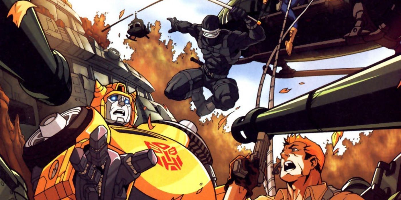 GI Joe vs Transformers Was a Retro-Cool Fan Service Comic Book