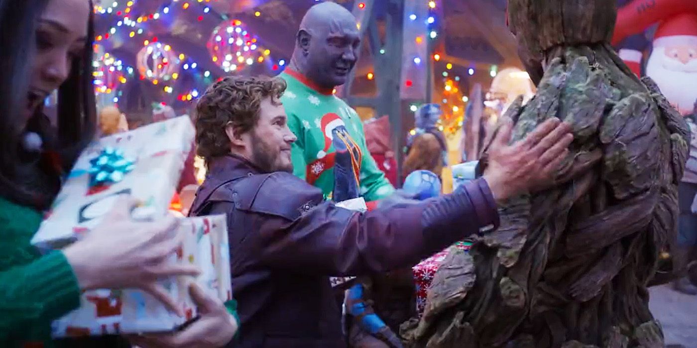 Guardians of the Galaxy Holiday Special team shot