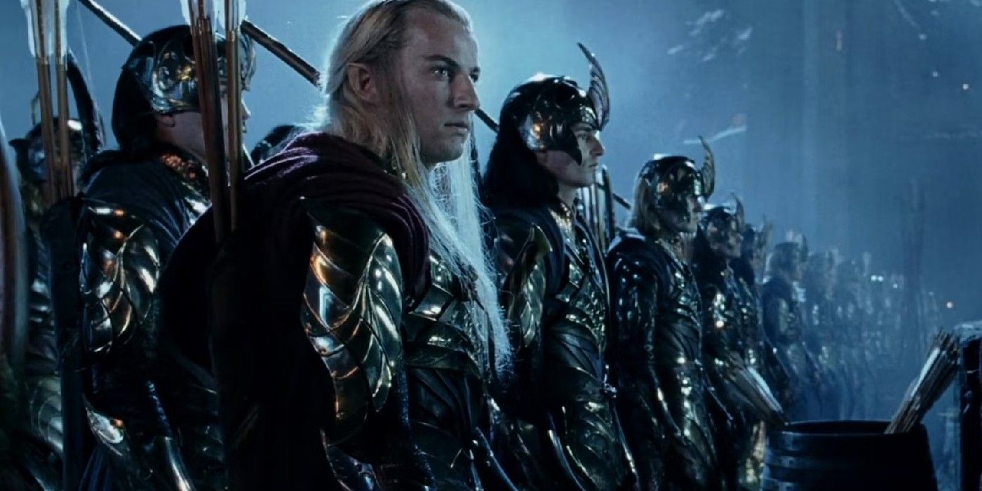 haldir and the elves at helm's deep in The Lord of the Rings: The Two Towers