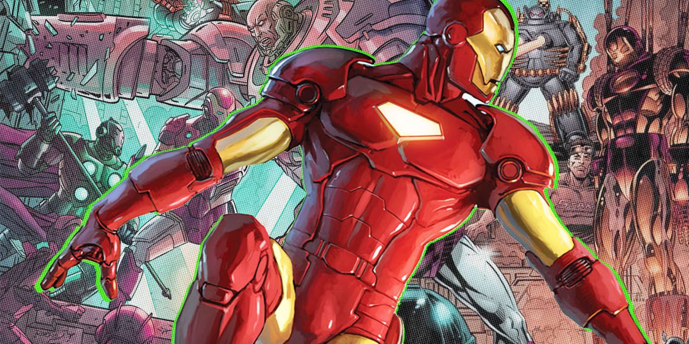 Marvel Comics' Iron Man from the Armor Wars comic