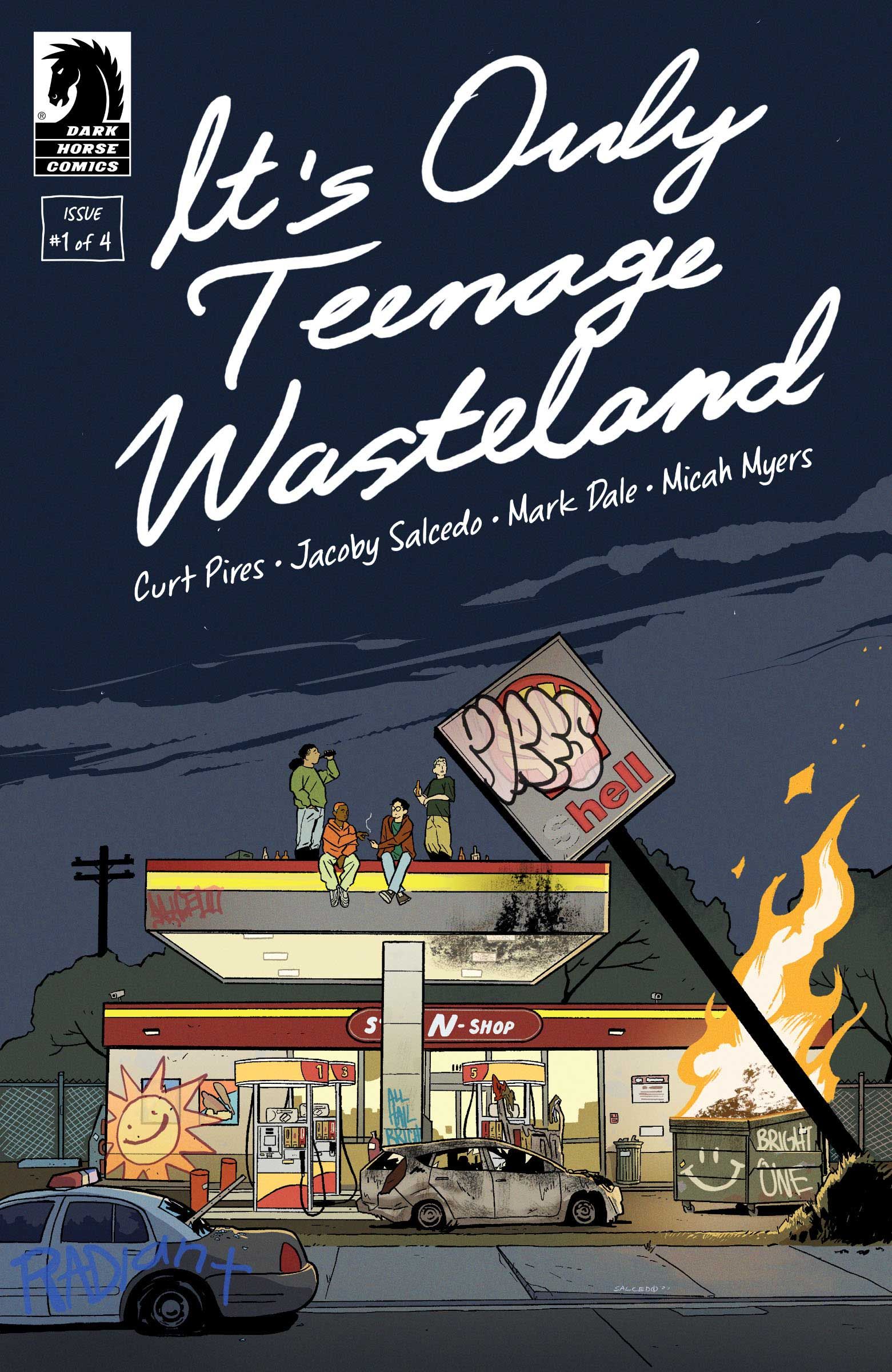 it's only teenage wasteland #1 cover