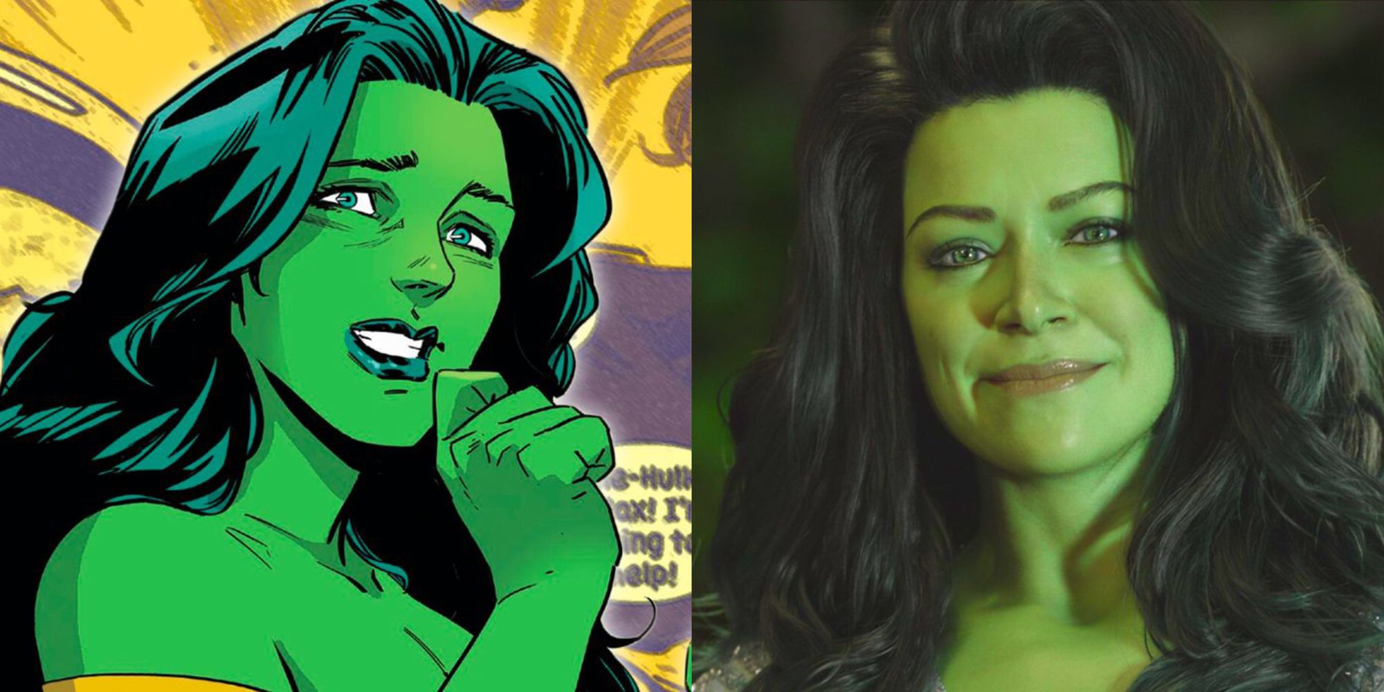 Jennifer Walters/She-Hulk in the comics and the Attorney at Law series