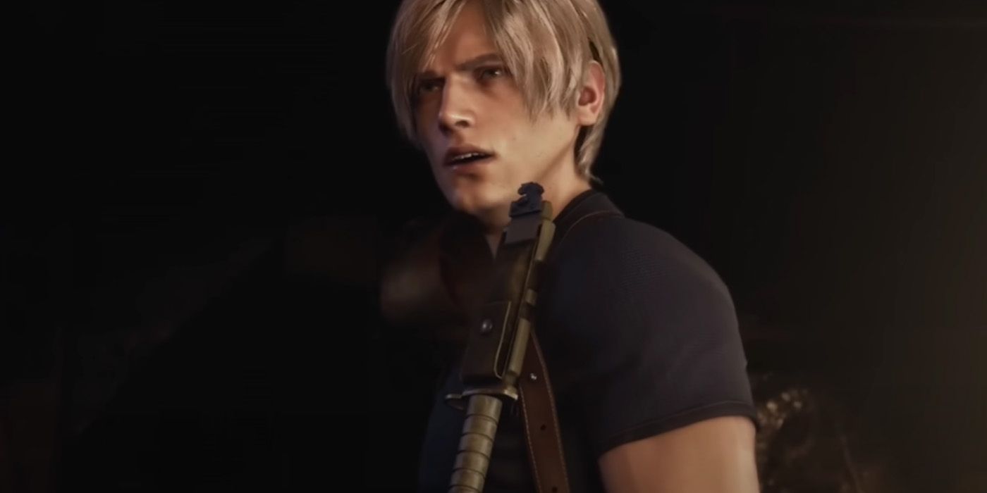 Leon Kennedy in the Resident Evil 4 remake
