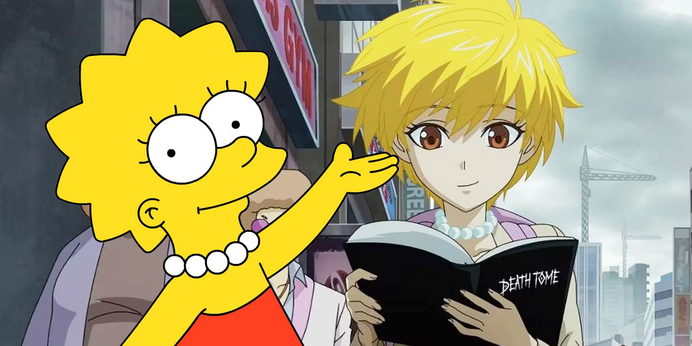 The Simpsons are going anime for a parody of 'Death Note'. Any