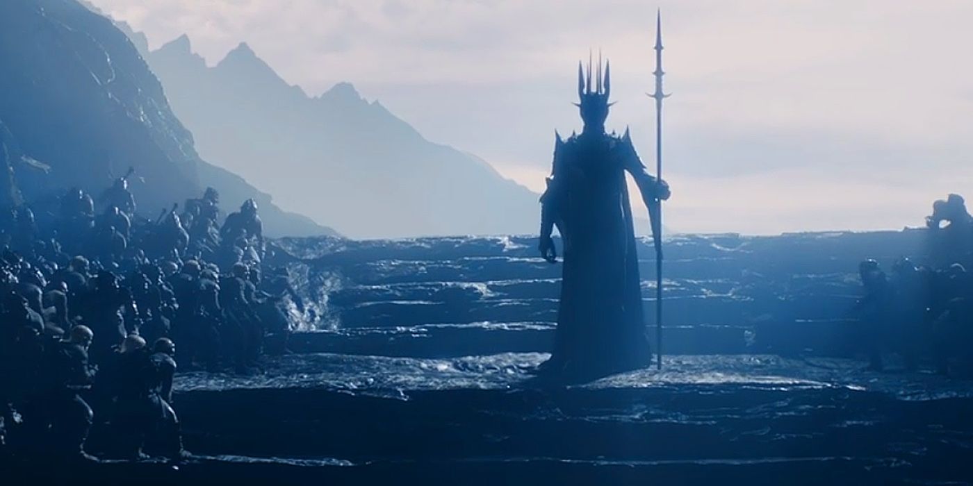Sauron, the primary antagonist in the Lord of the Rings: The Rings of Power.