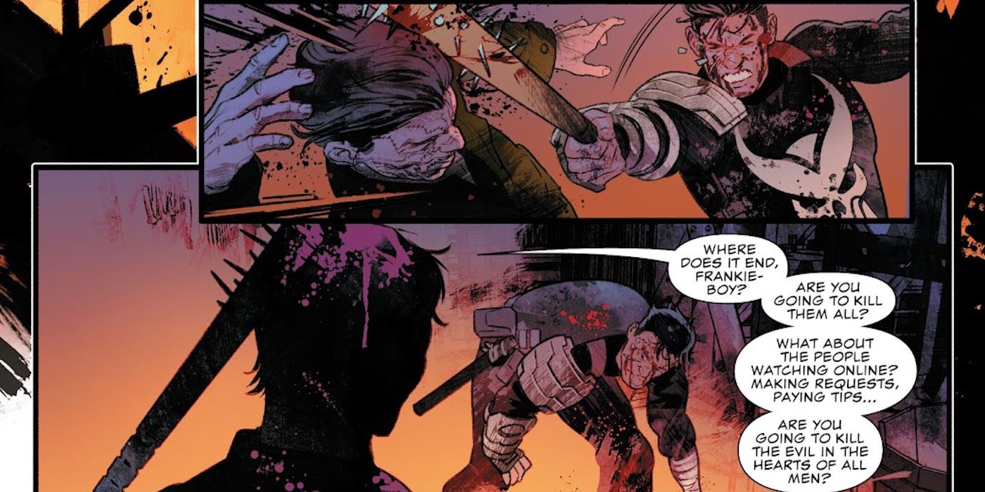Punisher remixes The Walking Dead with Negan's bat