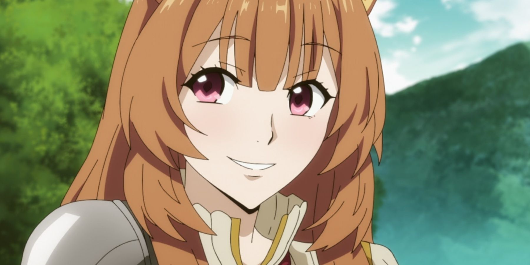 Raphtalia giving a big smile in The Rising of the Shield Hero.