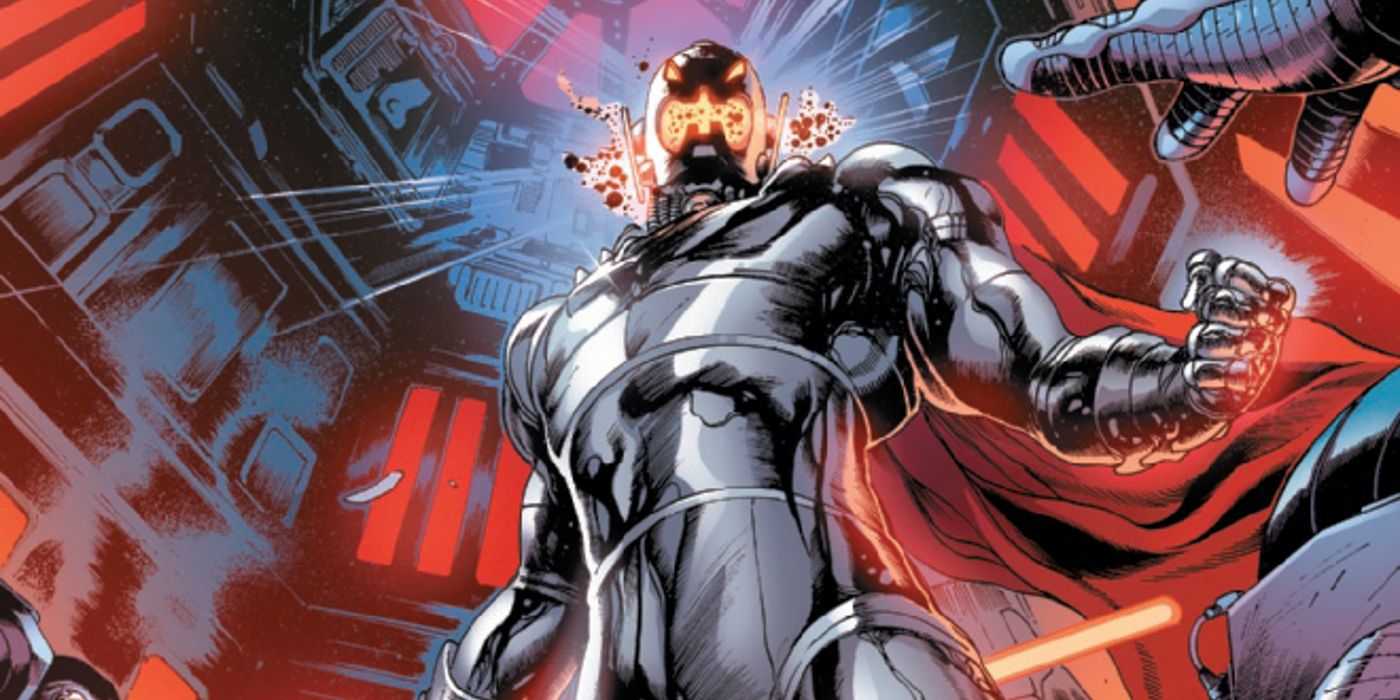 An image of Ultron powering himself up in Savage Avengers 6