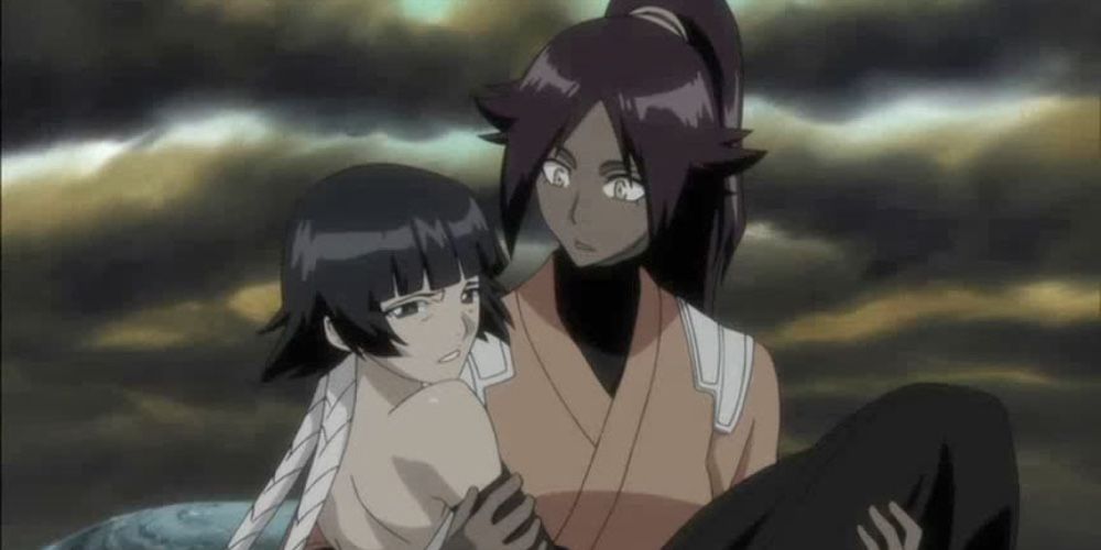 Sui-Feng and Yoruichi from Bleach.