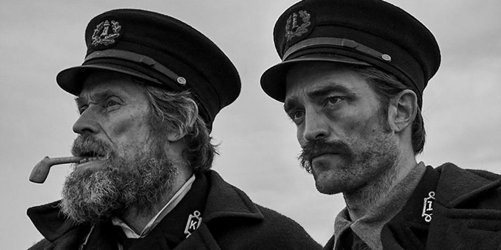 Robert Pattinson and Willem Dafoe in 2019's The Lighthouse 