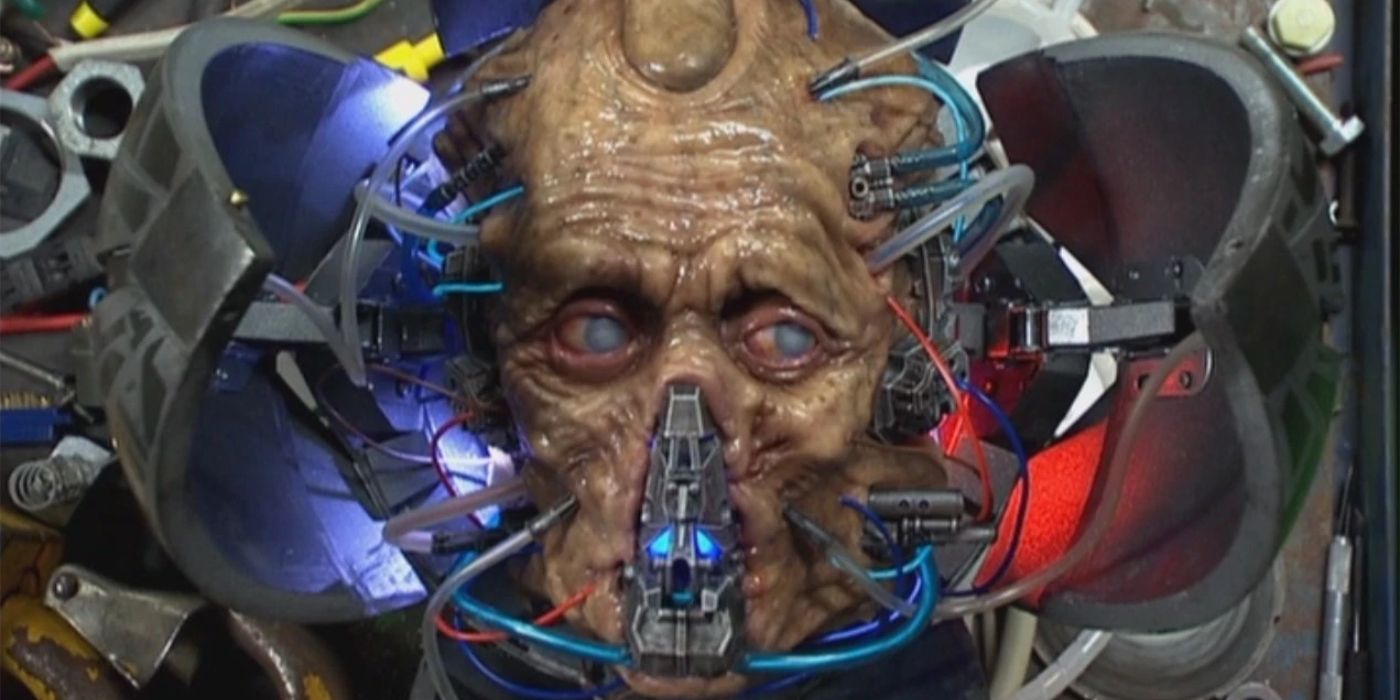 the toclafane cyborg from doctor who