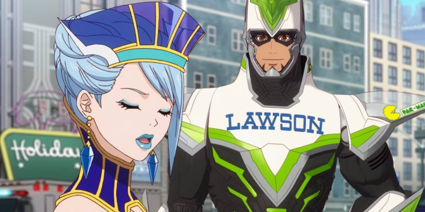 Blue rose tiger and bunny
