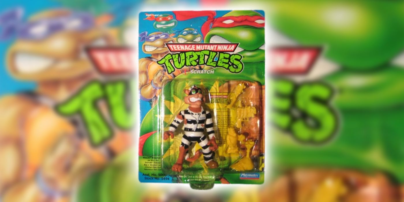 tmnt scratch the cat action figure from 1993