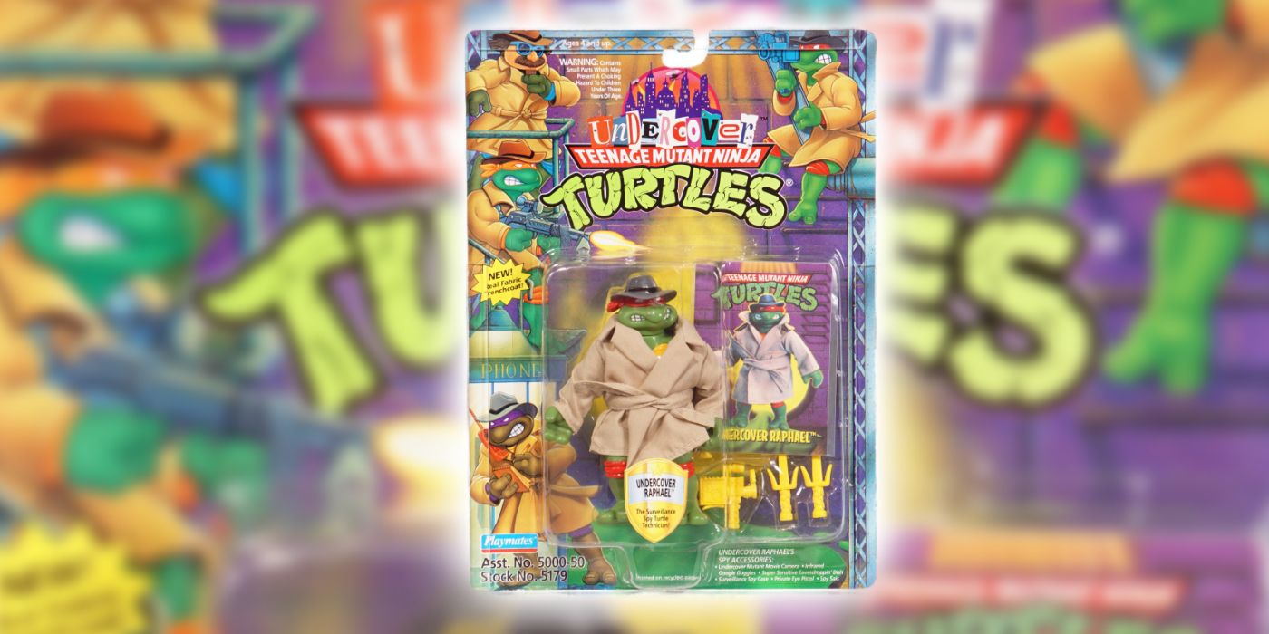tmnt undercover raph action figure from 1994