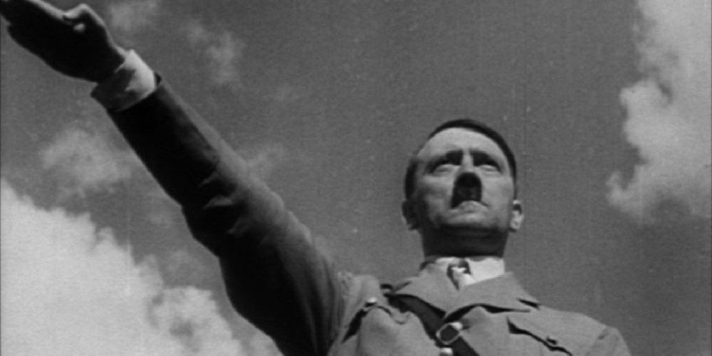 Hitler in triumph of the will