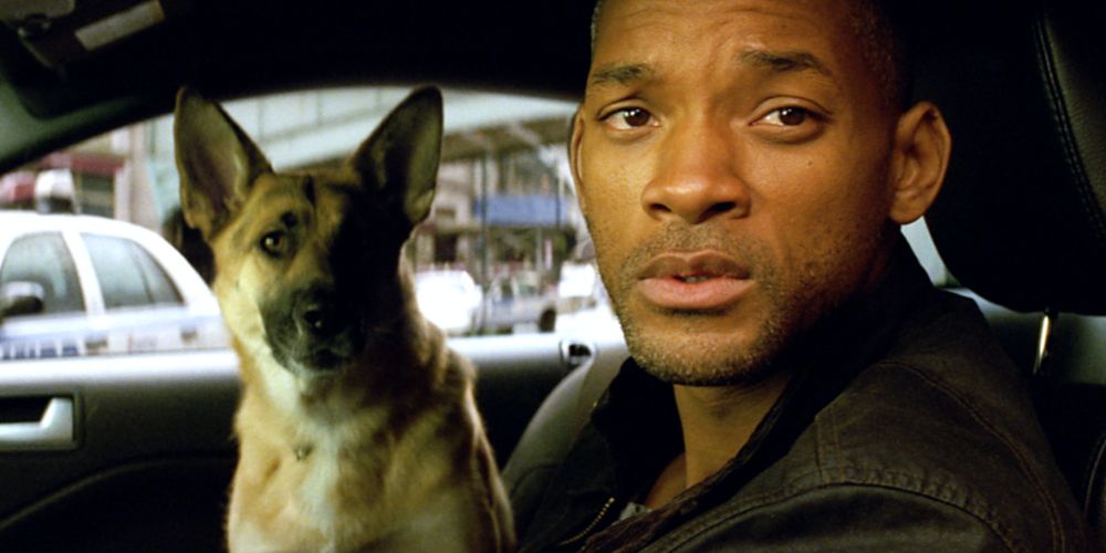 Sam and Robert Neville stake out the city in I Am Legend