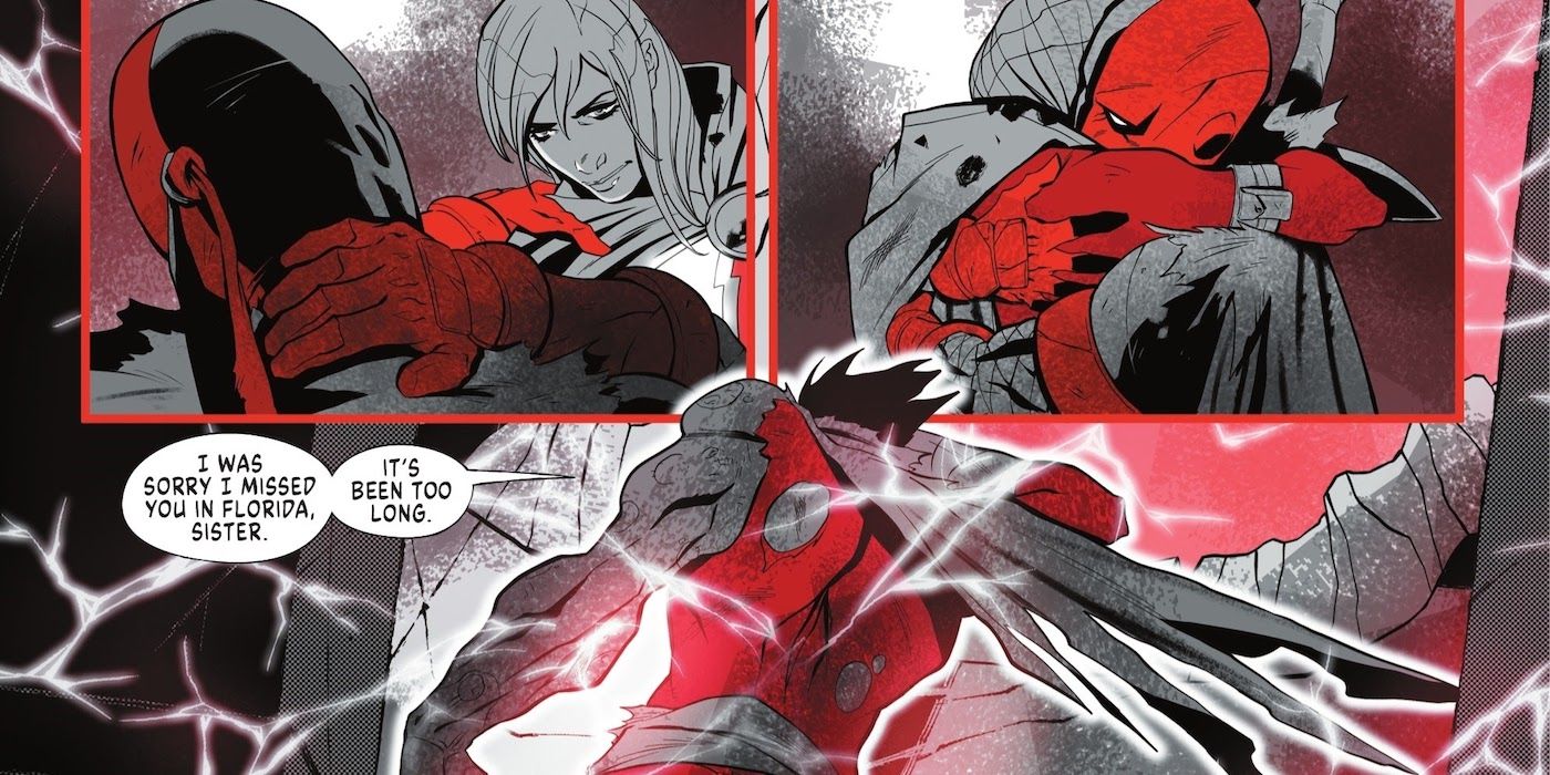 Mary Marvel helps Deathstroke in DC vs Vampires