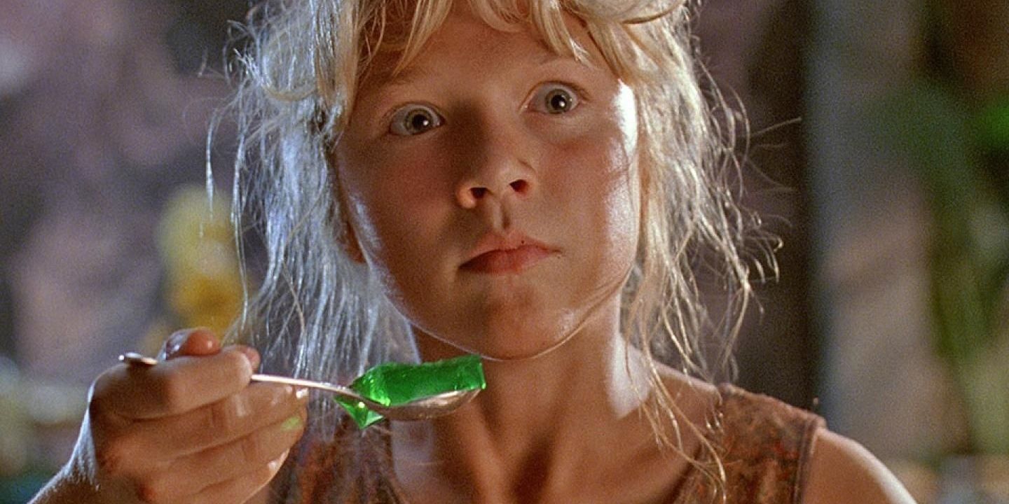 Jello from Jurassic Park