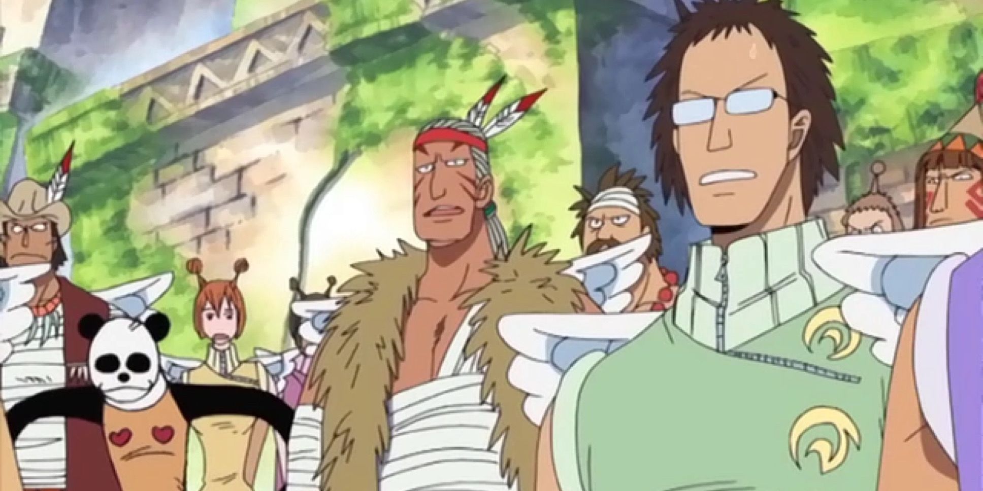 Pandaman Easter egg in One Piece anime