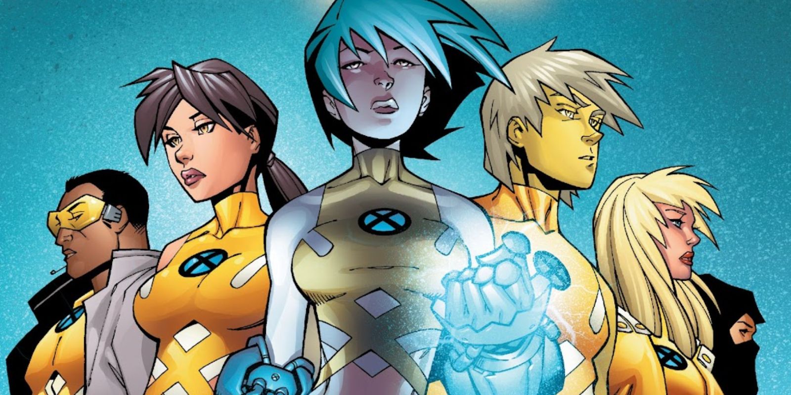 Young X-Men mutants in Academy X