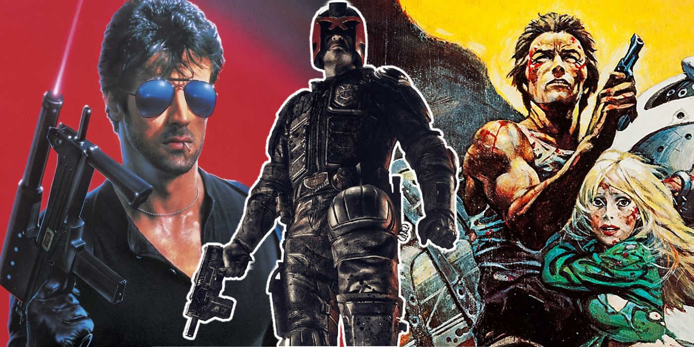 Action Movie Cops - Cobra, Dredd, and The Gauntlet