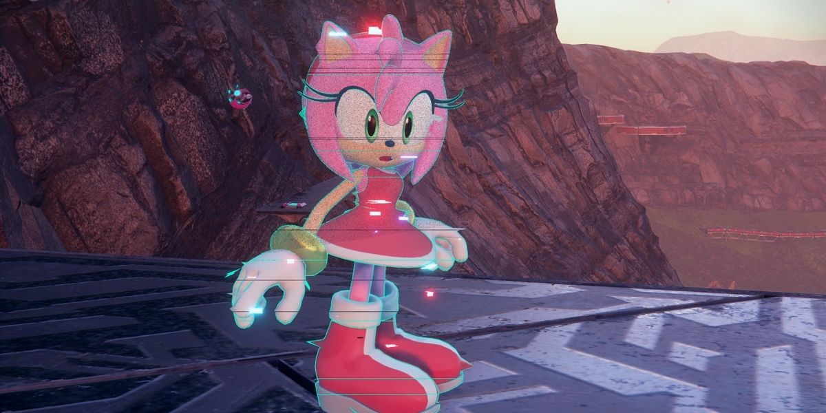 Amy in Sonic Frontiers