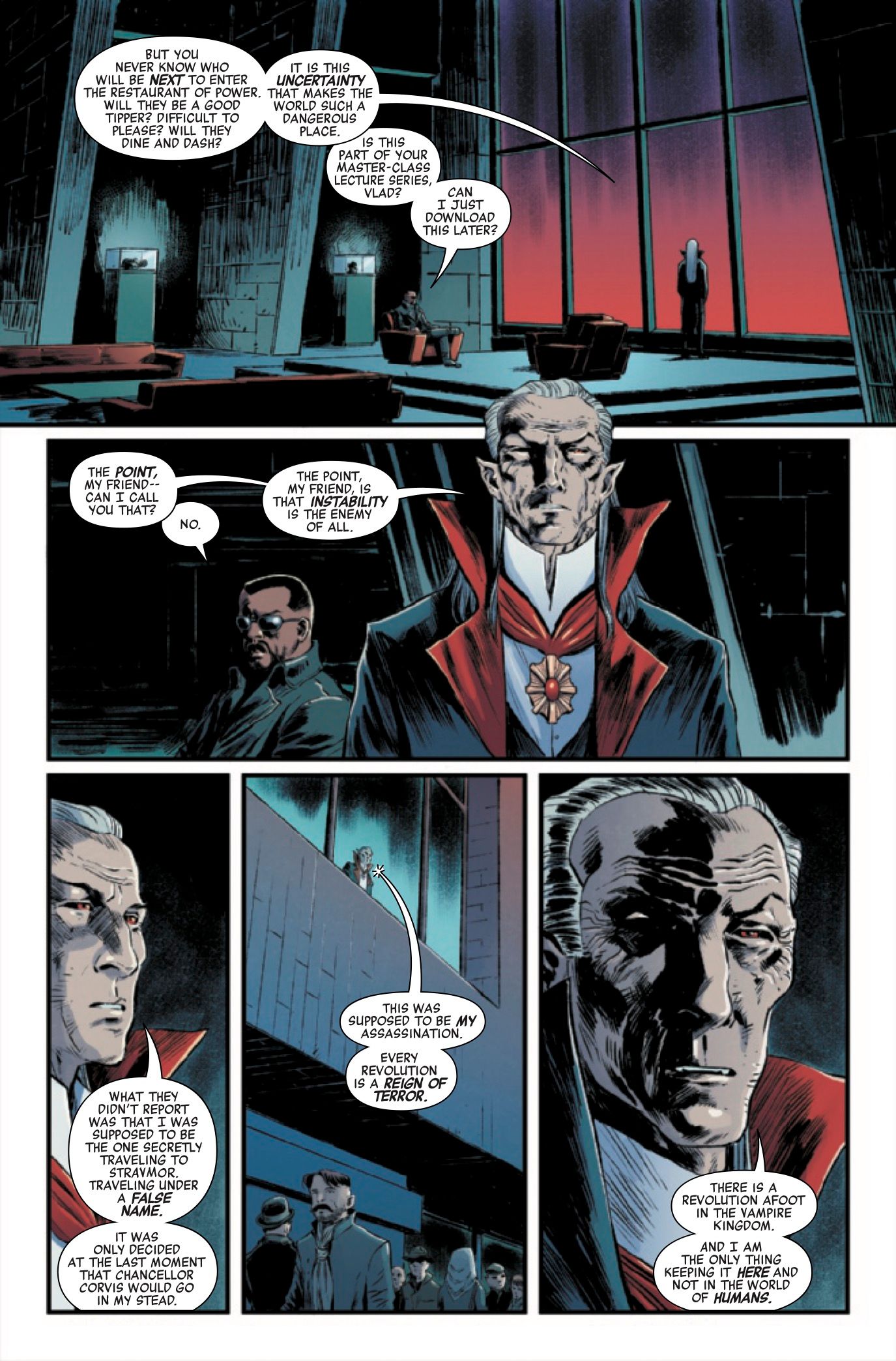 Blade Has Begun Working For His AllTime Biggest Vampire Enemy