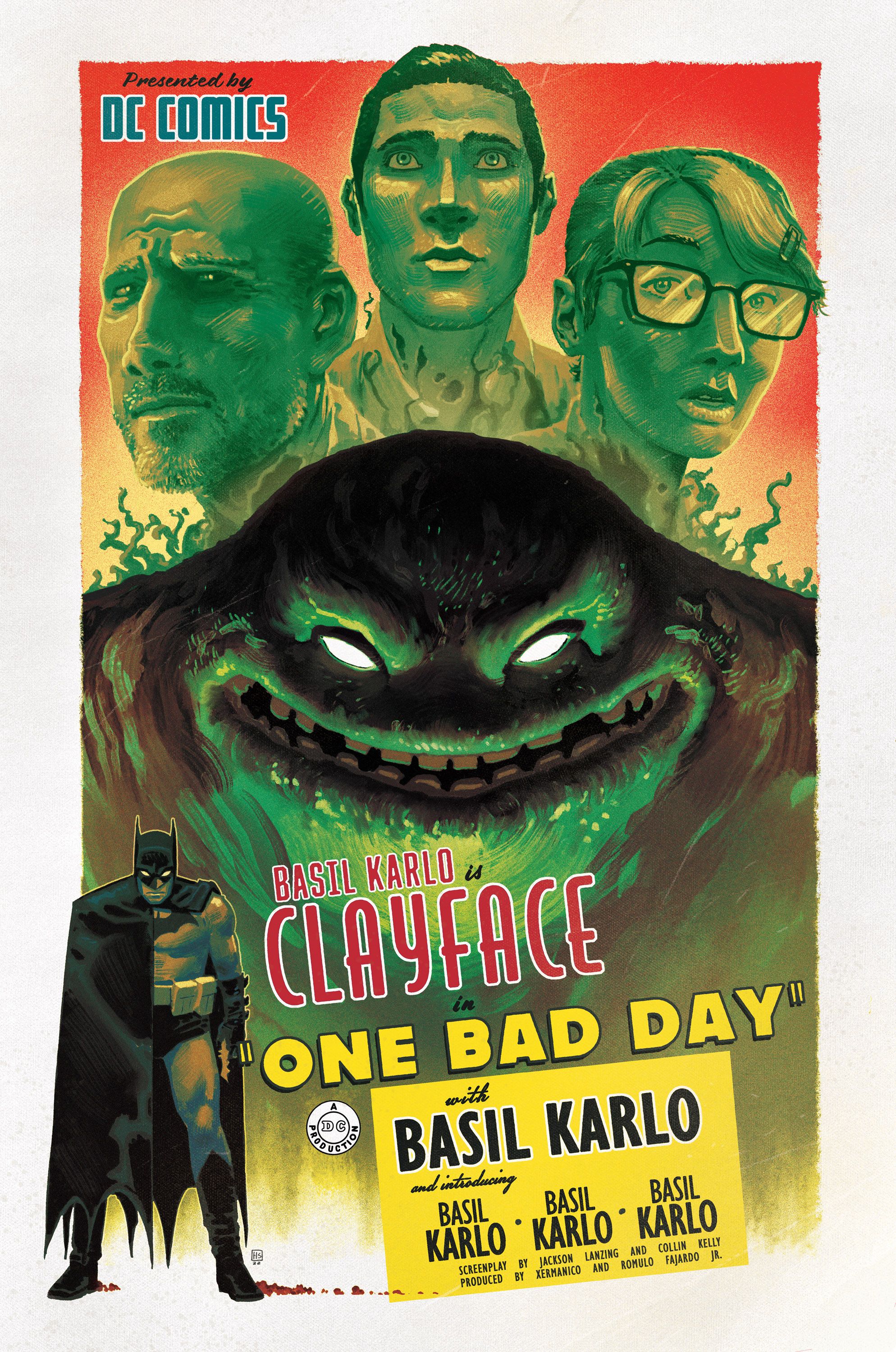 Batman - One Bad Day Clayface 1 1-25 Variant