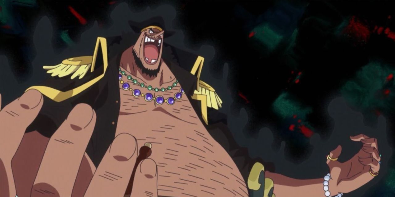 Blackbeard uses his Devil Fruit, the Yami Yami no Mi, in One Piece.