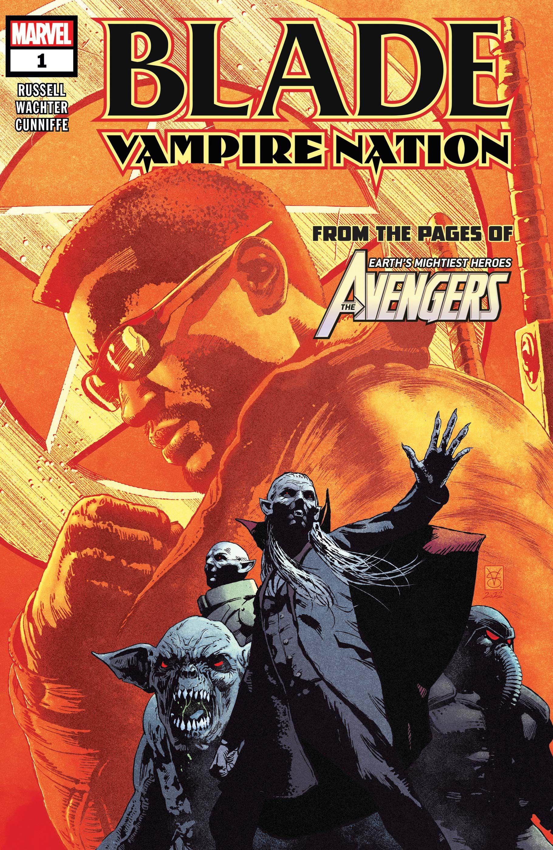 Blade Vampire Nation #1 cover
