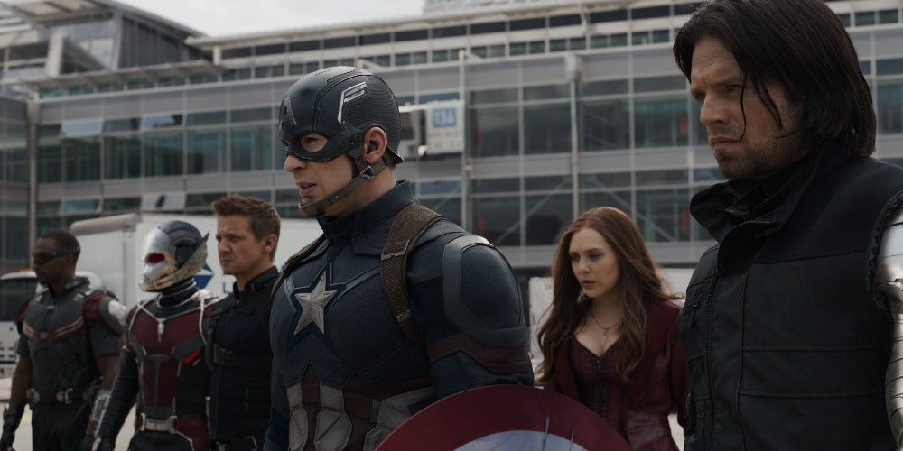 Captain America leads the charge in Captain America: Civil War